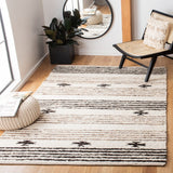 Natura 325 Hand Woven 90% Wool, 10% Cotton 0 Rug Black / Ivory 90% Wool, 10% Cotton NAT325Z-9