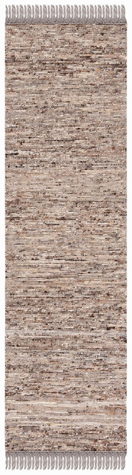 Natura 327 Hand Woven 90% Wool, 10% Cotton 0 Rug Brown / Ivory 90% Wool, 10% Cotton NAT327T-9