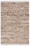 Natura 327 Hand Woven 90% Wool, 10% Cotton 0 Rug Brown / Ivory 90% Wool, 10% Cotton NAT327T-9