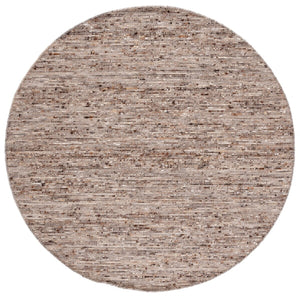 Natura 327 Hand Woven 90% Wool, 10% Cotton 0 Rug Brown / Ivory 90% Wool, 10% Cotton NAT327T-9