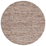 Natura 327 Hand Woven 90% Wool, 10% Cotton 0 Rug Brown / Ivory 90% Wool, 10% Cotton NAT327T-9