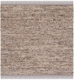 Natura 327 Hand Woven 90% Wool, 10% Cotton 0 Rug Brown / Ivory 90% Wool, 10% Cotton NAT327T-9