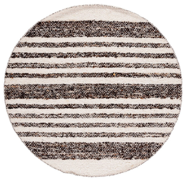 Natura 329 Hand Woven 90% Wool, 10% Cotton 0 Rug Black / Ivory 90% Wool, 10% Cotton NAT329Z-9