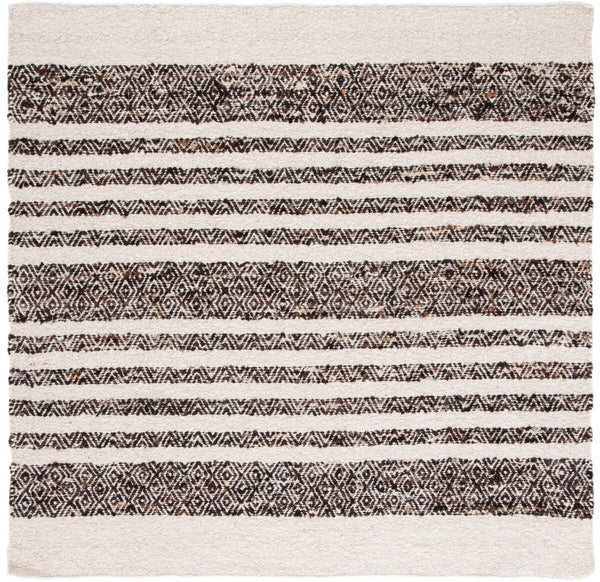 Natura 329 Hand Woven 90% Wool, 10% Cotton 0 Rug Black / Ivory 90% Wool, 10% Cotton NAT329Z-9