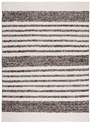 Natura 329 Hand Woven 90% Wool, 10% Cotton 0 Rug Black / Ivory 90% Wool, 10% Cotton NAT329Z-9