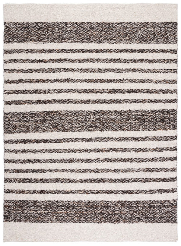 Natura 329 Hand Woven 90% Wool, 10% Cotton 0 Rug Black / Ivory 90% Wool, 10% Cotton NAT329Z-9