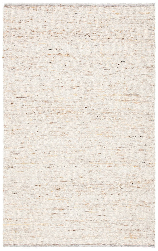 Natura 330 Hand Woven 90% Wool, 10% Cotton 0 Rug Ivory / Light Grey 90% Wool, 10% Cotton NAT330A-9