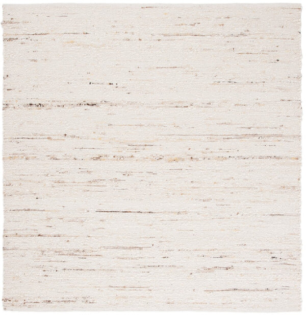 Natura 330 Hand Woven 90% Wool, 10% Cotton 0 Rug Ivory / Light Grey 90% Wool, 10% Cotton NAT330A-9