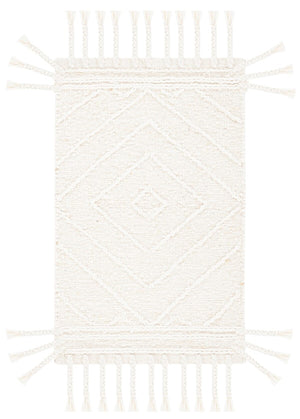 Natura 332 Hand Woven Pile Content: 100% Wool |  Overall Content: 90% Wool 10% Cotton 0 Rug Ivory PILE CONTENT: 100% WOOL |  OVERALL CONTENT: 90% WOOL 10% COTTON NAT332A-8