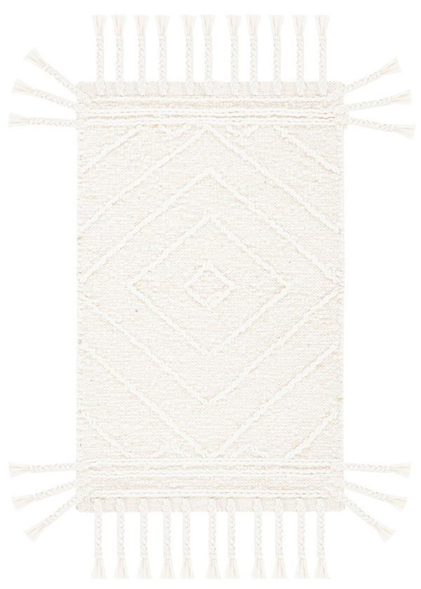 Natura 332 Hand Woven Pile Content: 100% Wool |  Overall Content: 90% Wool 10% Cotton 0 Rug Ivory PILE CONTENT: 100% WOOL |  OVERALL CONTENT: 90% WOOL 10% COTTON NAT332A-8
