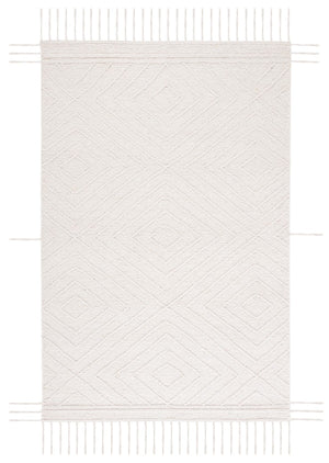 Natura 333 Hand Woven Pile Content: 100% Wool |  Overall Content: 90% Wool 10% Cotton 0 Rug Ivory / Black PILE CONTENT: 100% WOOL |  OVERALL CONTENT: 90% WOOL 10% COTTON NAT333A-8