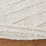 Natura 333 Hand Woven Pile Content: 100% Wool |  Overall Content: 90% Wool 10% Cotton 0 Rug Ivory / Black PILE CONTENT: 100% WOOL |  OVERALL CONTENT: 90% WOOL 10% COTTON NAT333A-8