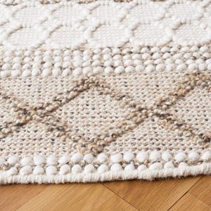 Safavieh Natura 337 Hand Woven 80% Wool/20% Cotton Rug NAT337A-8