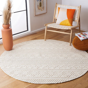 Safavieh Natura 338 Hand Woven 80% Wool/20% Cotton Rug NAT338A-8