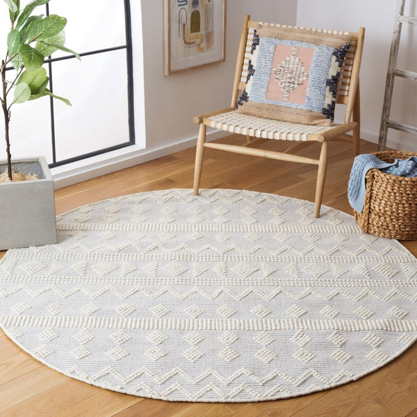 Safavieh Natura 342 Hand Woven 80% Wool/20% Cotton Rug NAT342A-8
