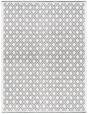 Natura 475 Bohemian Hand Woven 60% Wool, 40% Cotton Rug Ivory / Black