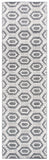 Natura 476 Bohemian Hand Woven 60% Wool, 40% Cotton Rug Ivory / Black