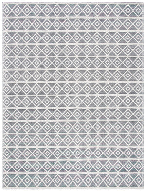 Natura 477 Bohemian Hand Woven 60% Wool, 40% Cotton Rug Ivory / Black