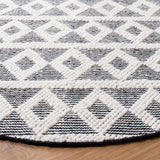 Natura 479 Bohemian Hand Woven 60% Wool, 40% Cotton Rug Ivory / Black