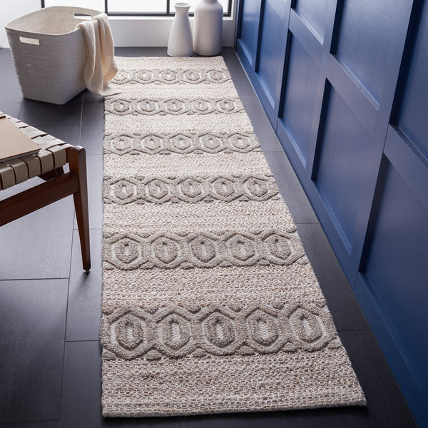 Safavieh Natura 610 Hand Loomed 70% Wool and 30% Cotton Rug NAT610B-8