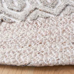 Safavieh Natura 610 Hand Loomed 70% Wool and 30% Cotton Rug NAT610B-8