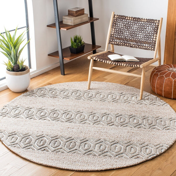 Safavieh Natura 610 Hand Loomed 70% Wool and 30% Cotton Rug NAT610B-8