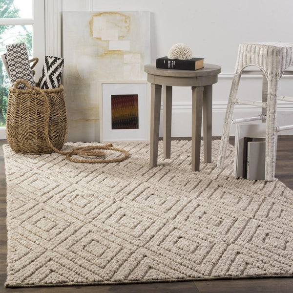 Safavieh Natura 623 Hand Woven 80% Wool And 20% Cotton Rug NAT623B-3