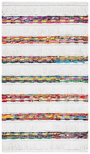 Safavieh Natura 654 Hand Woven 75% Cotton, 25% Polyester Rug NAT654A-4