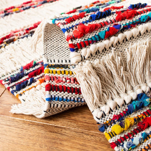 Safavieh Natura 654 Hand Woven 75% Cotton, 25% Polyester Rug NAT654A-4