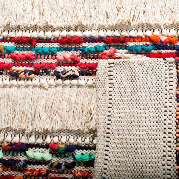 Safavieh Natura 654 Hand Woven 75% Cotton, 25% Polyester Rug NAT654A-4