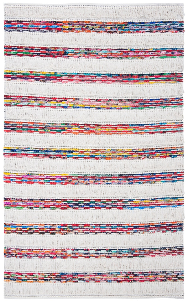 Safavieh Natura 654 Hand Woven 75% Cotton, 25% Polyester Rug NAT654A-4