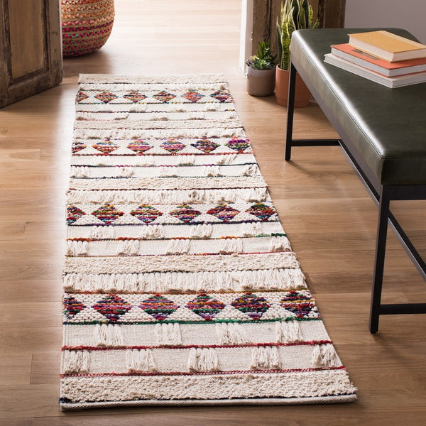 Safavieh Natura 657 Hand Woven 75% Cotton, 25% Polyester Rug NAT657A-4