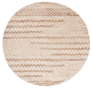 Natura Hand Loomed 65% Wool, 25% Jute, 10% Cotton Contemporary Rug Beige / Natural 65% Wool, 25% Jute, 10% Cotton NAT720F-8