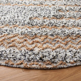 Natura Hand Loomed 65% Wool, 25% Jute, 10% Cotton Contemporary Rug Ivory / Black 65% Wool, 25% Jute, 10% Cotton NAT720Z-8