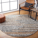 Natura Hand Loomed 65% Wool, 25% Jute, 10% Cotton Contemporary Rug Ivory / Black 65% Wool, 25% Jute, 10% Cotton NAT720Z-8