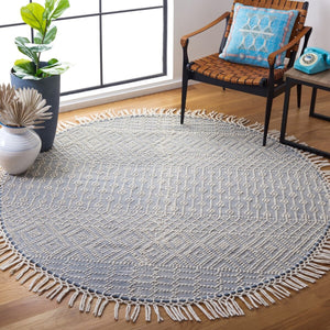 Safavieh Natura 852 Hand Loomed Wool Bohemian Rug NAT852A-8SQ