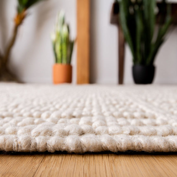 Safavieh Natura 852 Hand Loomed Wool Bohemian Rug NAT852B-8SQ