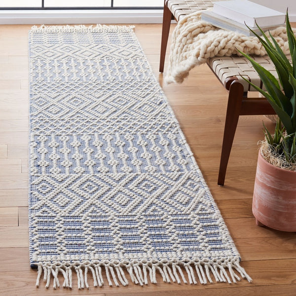 Safavieh Natura 852 Hand Loomed Wool Bohemian Rug NAT852M-8SQ