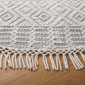Safavieh Natura 852 Hand Loomed Wool Bohemian Rug NAT852N-8SQ