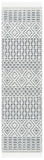 Natura 852 Bohemian Hand Loomed Wool Pile Rug Ivory / Black