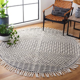 Safavieh Natura 852 Hand Loomed Wool Bohemian Rug NAT852Z-8SQ