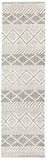 Natura 854 Bohemian Hand Woven 100% Wool Pile Rug Ivory