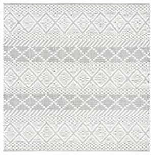 Natura 854 Bohemian Hand Woven 100% Wool Pile Rug Ivory