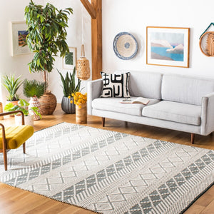 Natura Hand Woven 100% Wool Pile Rug – Luxurious Bohemian Design for Cozy Home Interiors