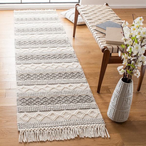 Safavieh Natura 859 Hand Woven Wool Bohemian Rug NAT859A-9