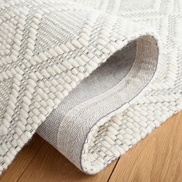 Safavieh Natura 870 Hand Woven Wool and Cotton with Latex Rug NAT870A-8