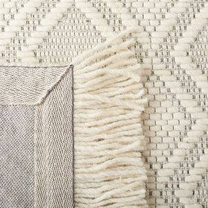 Safavieh Natura 870 Hand Woven Wool and Cotton with Latex Rug NAT870A-8
