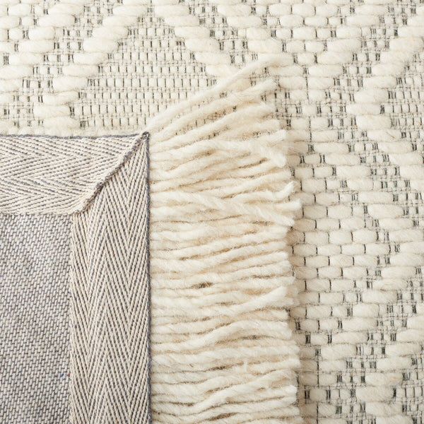 Safavieh Natura 870 Hand Woven Wool and Cotton with Latex Rug NAT870A-8
