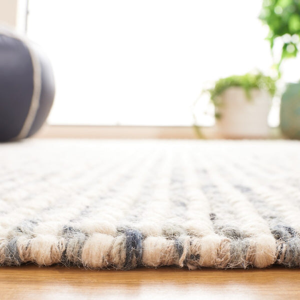 Safavieh Natura 902 Modern Flat Weave Rug Blue / Ivory NAT902M-8