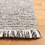 Safavieh Natura 902 Modern Flat Weave Rug Black / Ivory NAT902Z-8